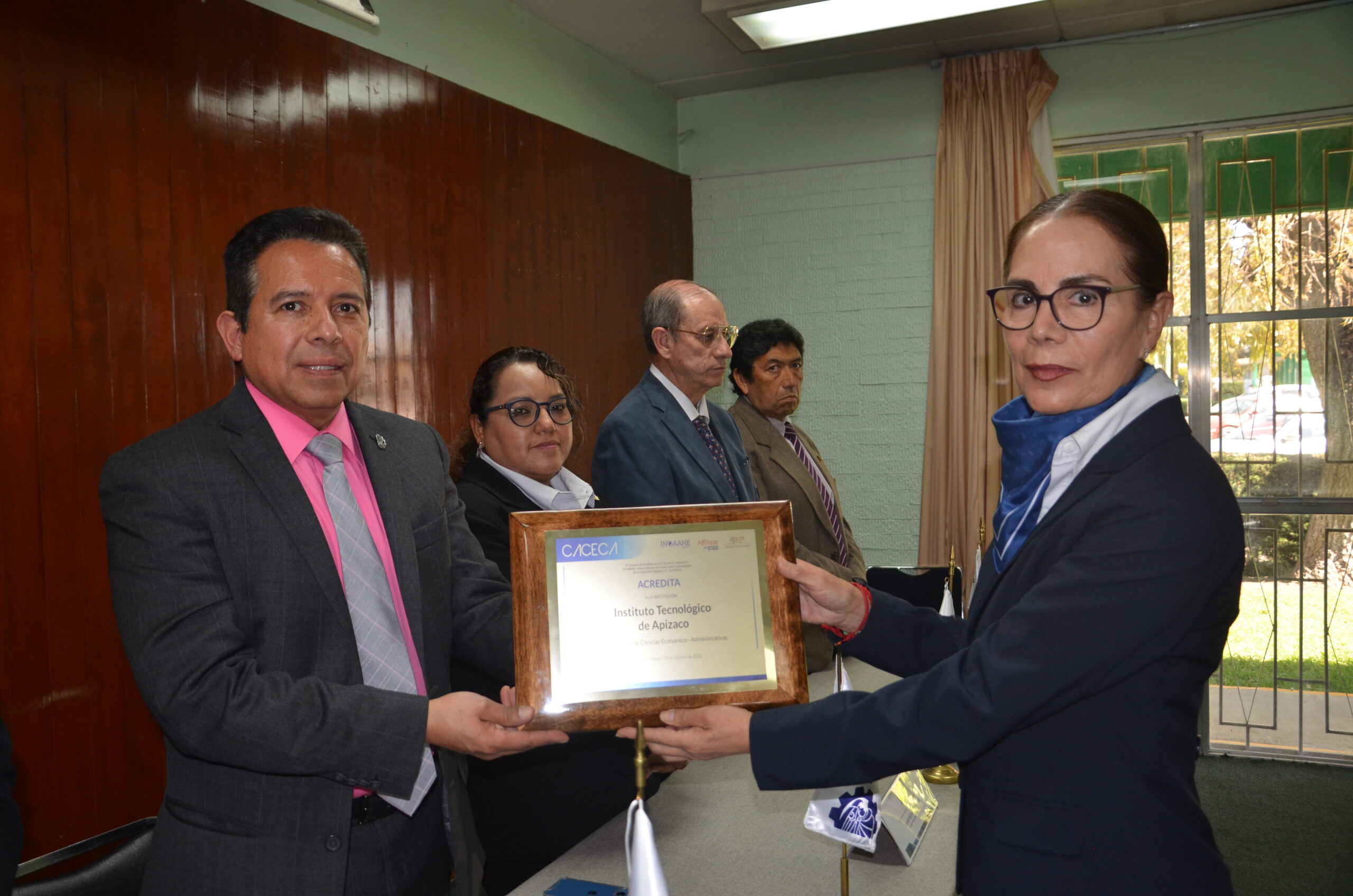 CERTIFICA CACECA POR 5 AÑOS A LA CARRERA EN INGENIERÍA EN GESTIÓN EMPRESARIAL